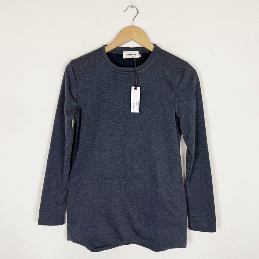 Taylor Stitch The Chandler sweatshirt in Indigo NWT